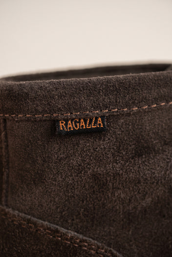 Chukka Boots Platform Gum Sole - Brown Suede