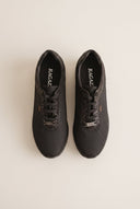 Wedge Sneakers Waterproof - Black Fabric
