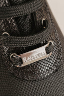 Wedge Sneakers Waterproof - Black Fabric
