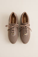 Wedge Sneakers - Ύφασμα Άμμου
