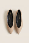 Beige Suede