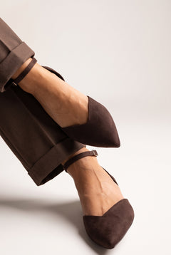 Brown Suede