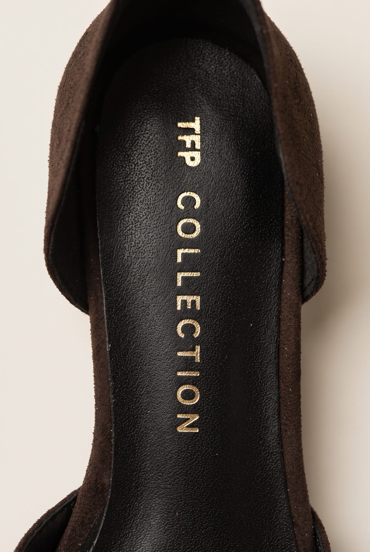 Ballet Flats Pointed Toe - Brown Suede