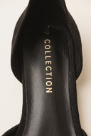 Ballet Flats Pointed Toe - Black Suede