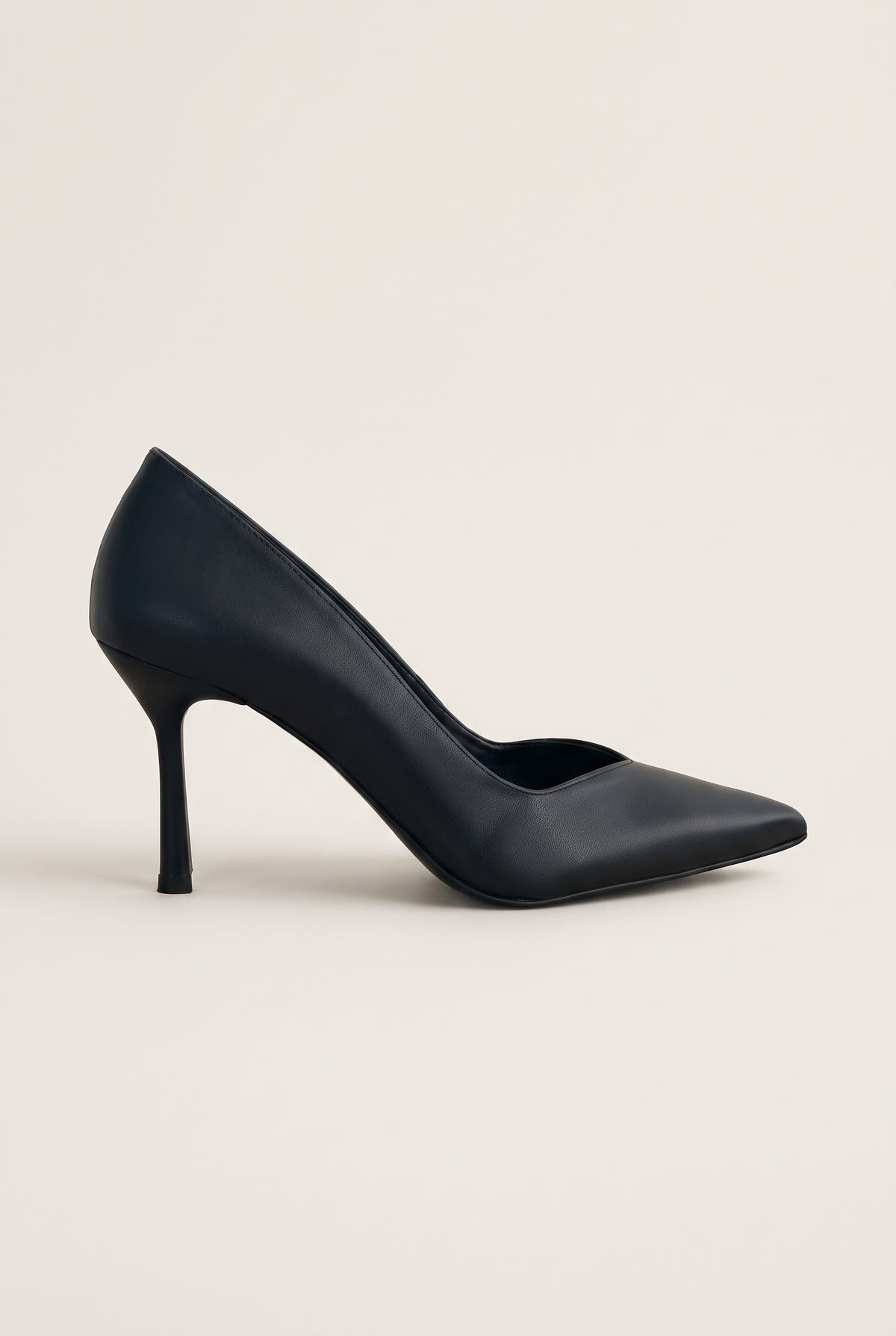 Stiletto Pumps Pointed Toe - Black Matte