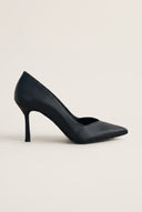 Stiletto Pumps Pointed Toe - Black Matte
