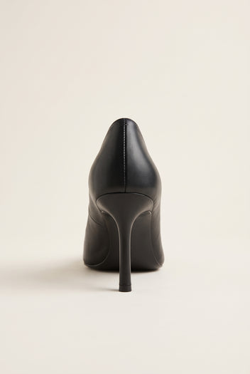 Stiletto Pumps Pointed Toe - Black Matte