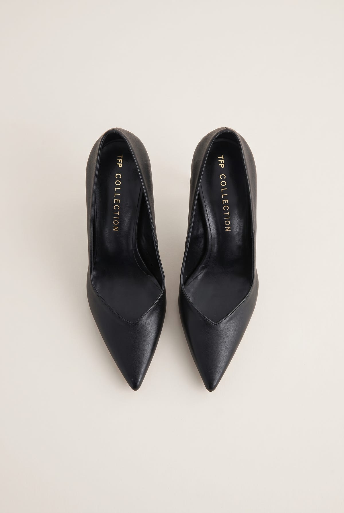 Stiletto Pumps Pointed Toe - Black Matte