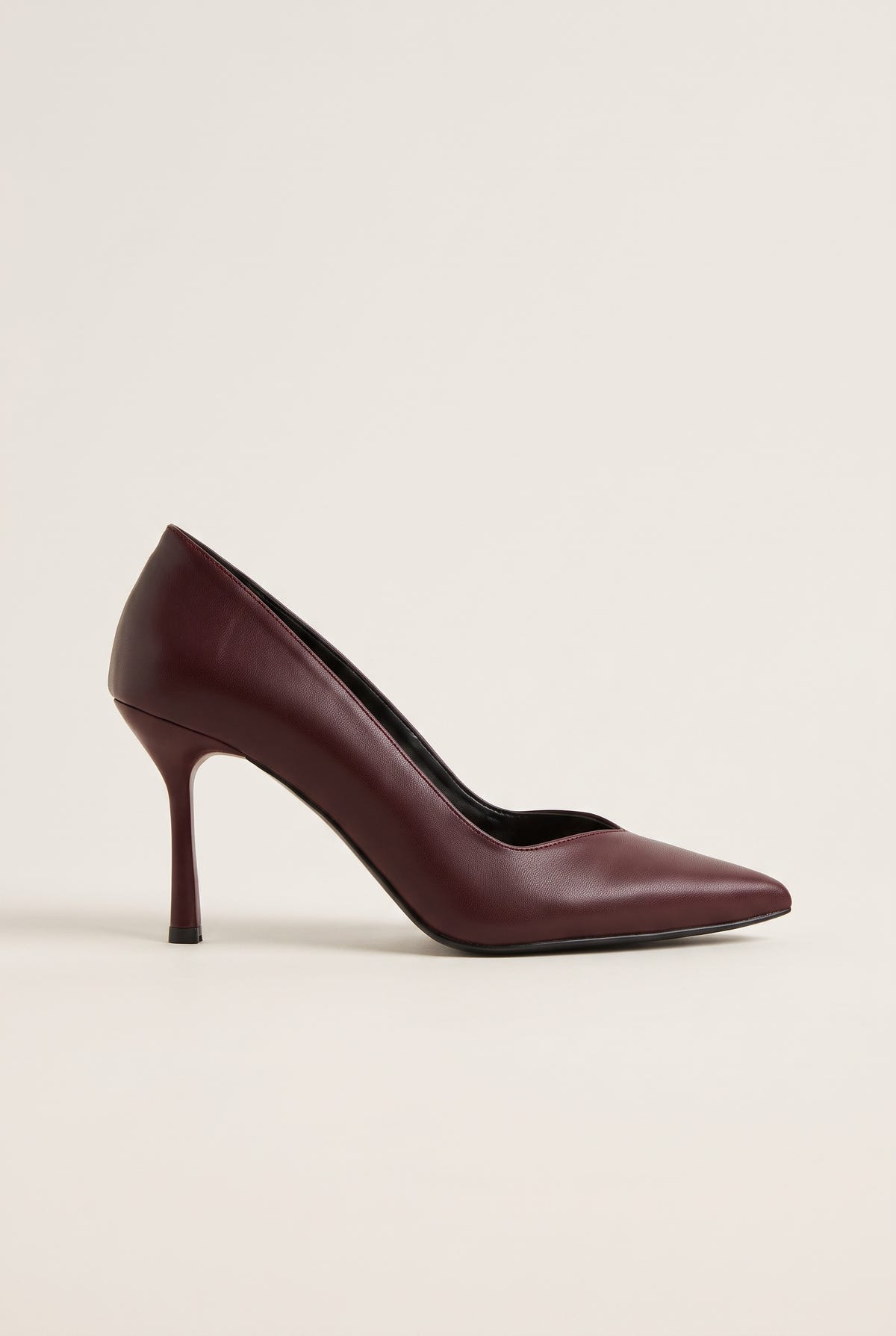 Stiletto Pumps Pointed Toe - Bordeaux Matte