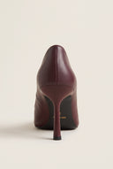 Stiletto Pumps Pointed Toe - Bordeaux Matte