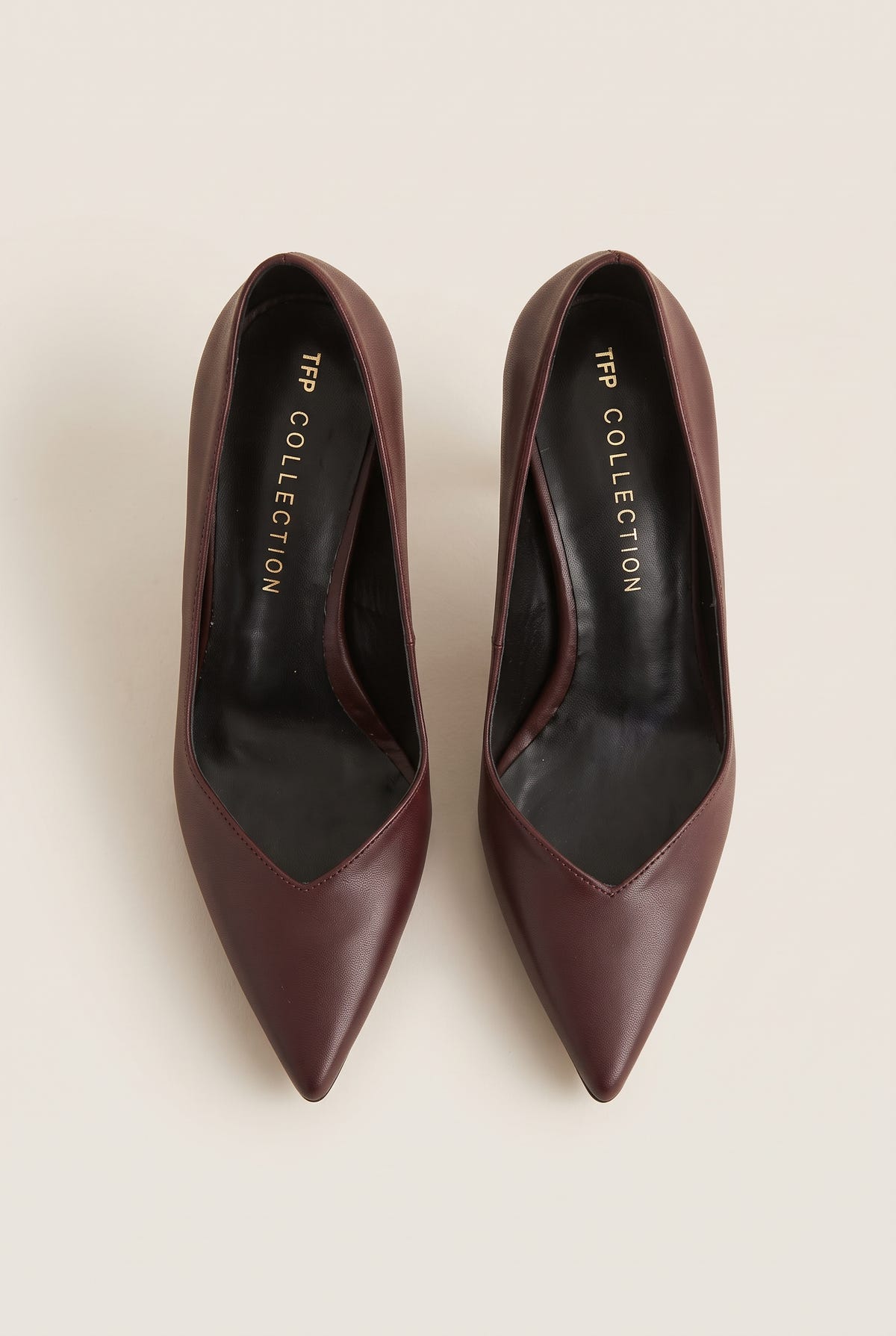 Stiletto Pumps Pointed Toe - Bordeaux Matte