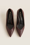Stiletto Pumps Pointed Toe - Bordeaux Matte