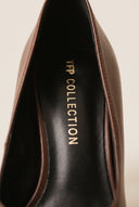 Stiletto Pumps Pointed Toe - Brown Matte