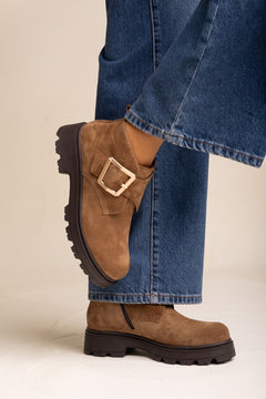 Taupe Suede
