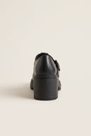 Mary Jane Pumps Chunky Sole - Black Matte