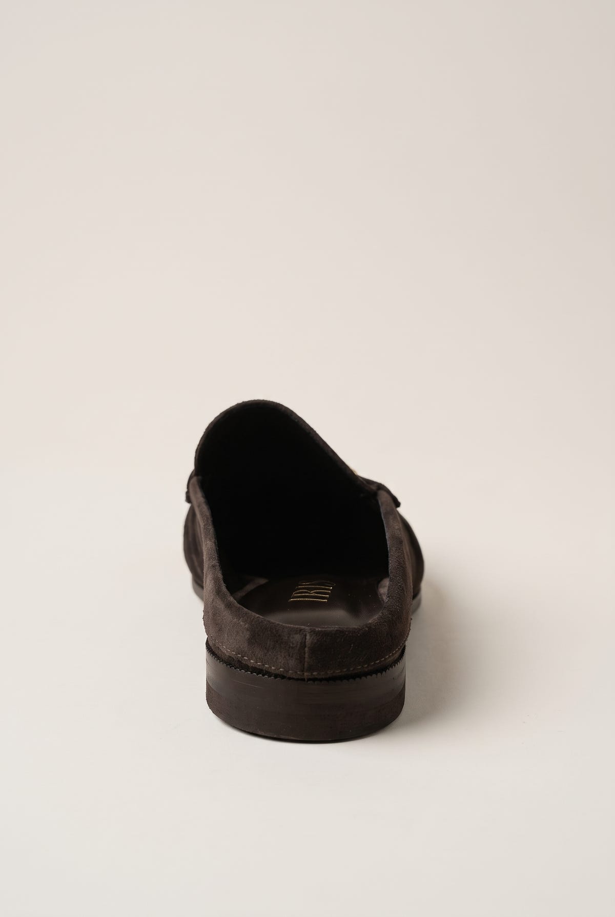 Mules Penny Loafer - Brown Suede