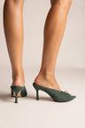 Forest Green Suede