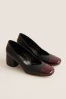 Black M/Bordeaux Pat