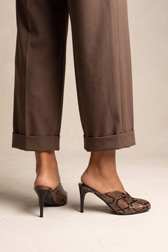 Brown Snake Print