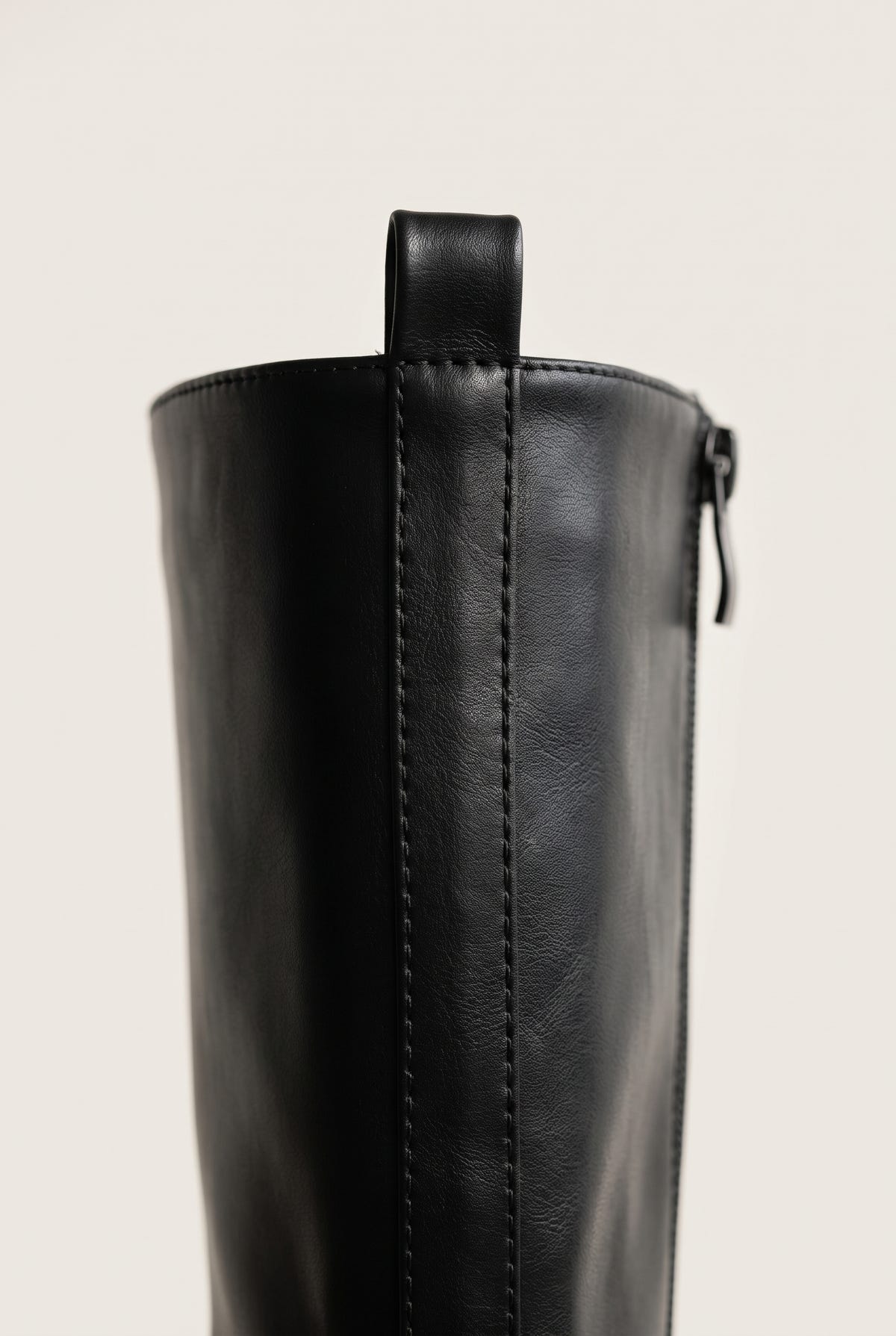 Block Heel Boots - Black Matte