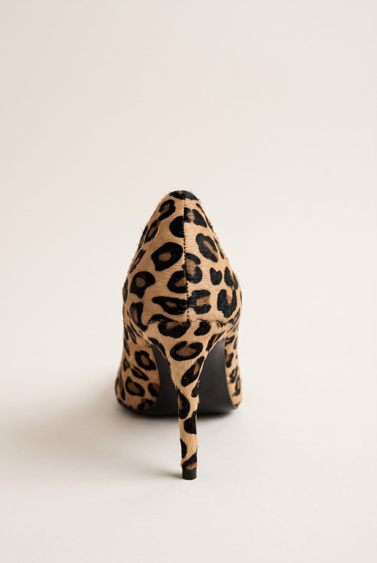 Stiletto Pumps Pointed Toe - Leopard Pony