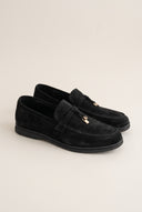 Comfort Loafers - Black Suede