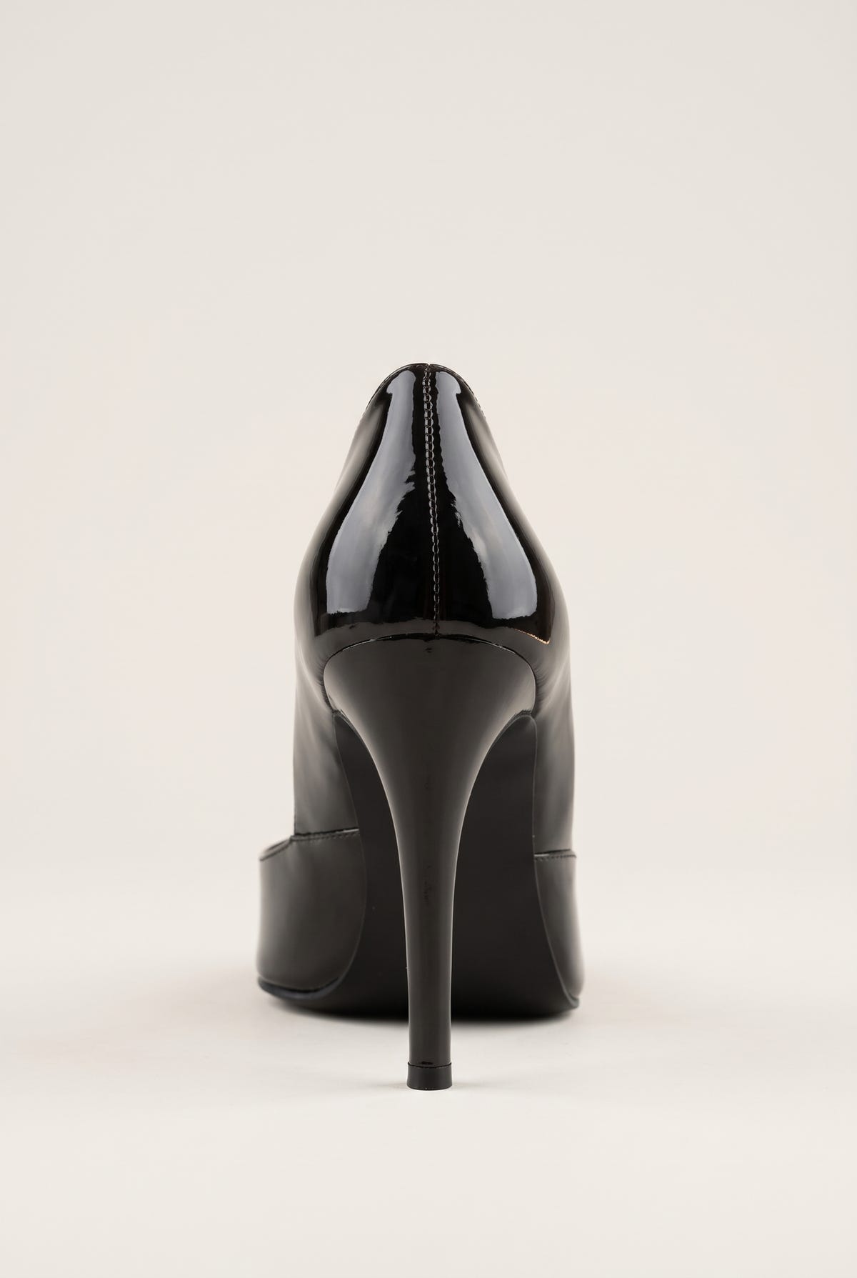 D'Orsay Pumps - Brown Patent