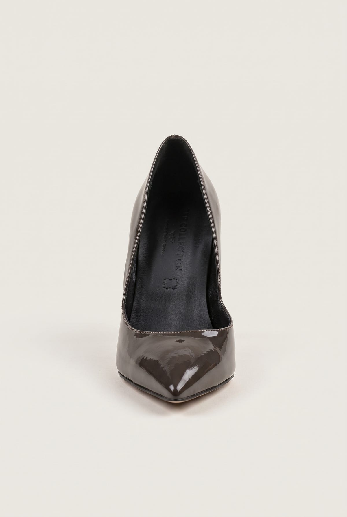 D'Orsay Pumps - Brown Patent