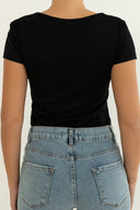 T-shirt Short Sleeve - Black-T-shirt Short Sleeve - Black