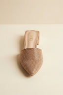 Rhinestone Open Mules - Copper-Mules, Flat Mules, Closed-Toe Mules, Shoes, TFP Collection, Women’s Collection, Bridal, All, Summer Shoes Sale, Sales, All but outlet, Mid Season/Fall Transitional Shoes, Editor’s Choice, Shoes Sales, Gifts 100€ & Under, The Fashion Edit, Leather Shoes, SS 2026 Collection, Spring Flat Shoes, TFP/Estil, Mules Sale