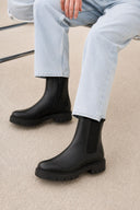 Chelsea Ankle Boots Dryflex - Black Matte-Chelsea Ankle Boots Dryflex - Black Matte