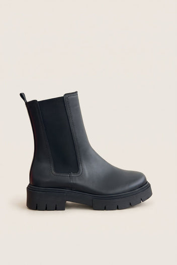 Chelsea Ankle Boots Dryflex - Black Matte-Chelsea Ankle Boots Dryflex - Black Matte