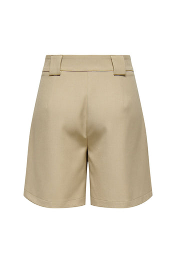 Bermuda Shorts High Waist - Camel-Bermuda Shorts High Waist - Camel