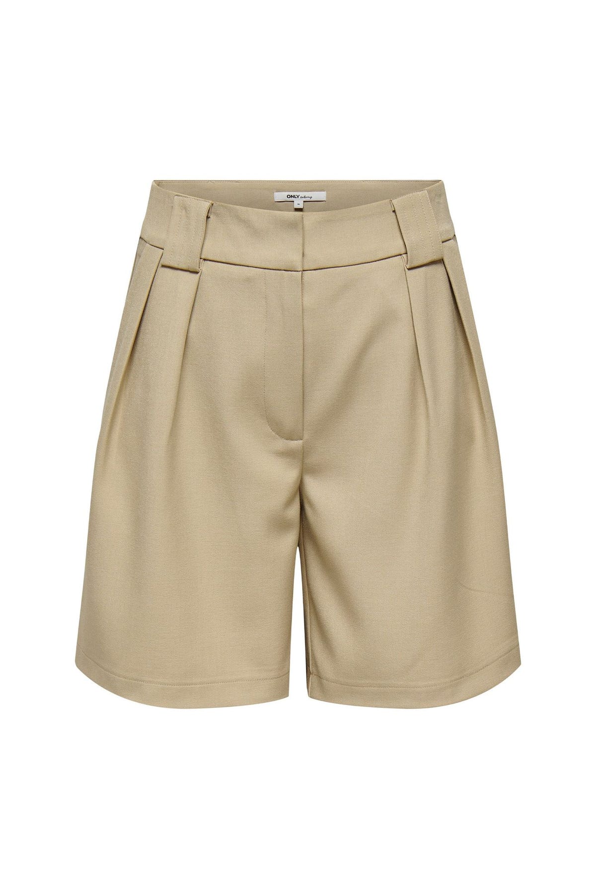 Bermuda Shorts High Waist - Camel-Bermuda Shorts High Waist - Camel