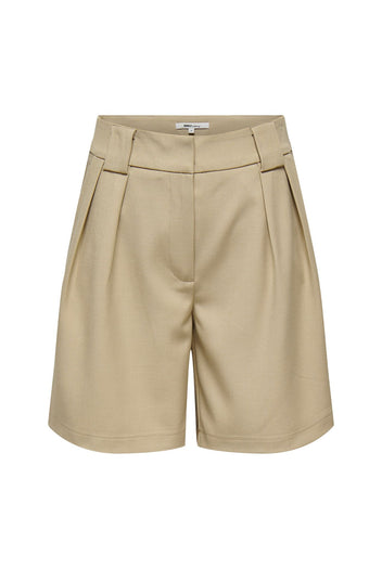 Bermuda Shorts High Waist - Camel-Bermuda Shorts High Waist - Camel