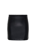 Mini Skirt High Waist - Black-Mini Skirt High Waist - Black
