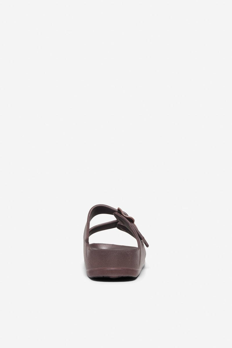 ONLY - Anatomical Insole Slides - Dark Brown Matte
