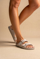 ONLY - Anatomical Insole Slides - Light Grey Matte