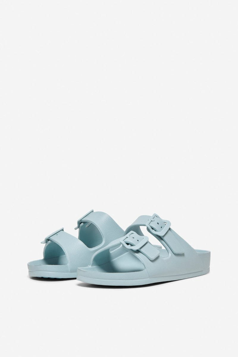 ONLY - Anatomical Insole Slides - Sky Blue