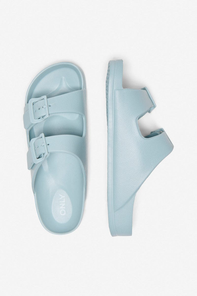 ONLY - Anatomical Insole Slides - Sky Blue