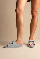 ONLY - Anatomical Insole Slides - Sky Blue