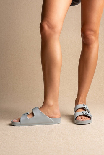 ONLY - Anatomical Insole Slides - Sky Blue