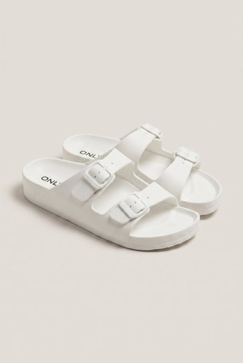 ONLY - Anatomical Insole Slides - White Matte