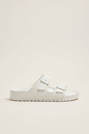 ONLY - Anatomical Insole Slides - White Matte