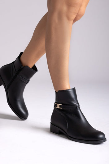 Ankle Boots Ragazza 0614 - Black Matte - thefashionproject.gr - RAGAZZA