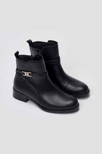Ankle Boots Ragazza 0614 - Black Matte - thefashionproject.gr - RAGAZZA