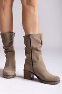 Ankle Boots Slouch RAGAZZA 0575 - Sand Suede - thefashionproject.gr - RAGAZZA