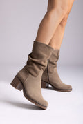 Ankle Boots Slouch RAGAZZA 0575 - Sand Suede - thefashionproject.gr - RAGAZZA