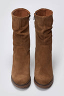 Ankle Boots Slouch RAGAZZA 0575 - Taupe Suede - thefashionproject.gr - RAGAZZA