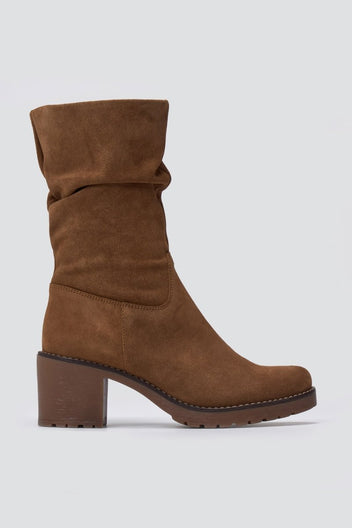Ankle Boots Slouch RAGAZZA 0575 - Taupe Suede - thefashionproject.gr - RAGAZZA